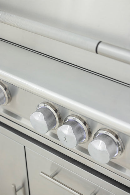 Blaze LTE PRO 40-Inch 5-Burner Built-In Gas Grill - BLZ-5LTEPRO - Design Detail - Vertical - Detail