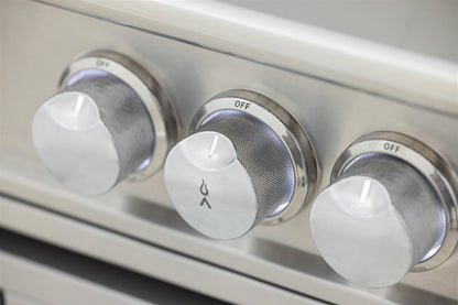 Blaze LTE PRO 40-Inch 5-Burner Built-In Gas Grill - BLZ-5LTEPRO - Knob Detail 3 - Detail