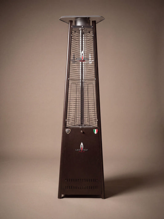 Lava Heat Italia Lava Lite patio heater in Heritage Bronze – product view