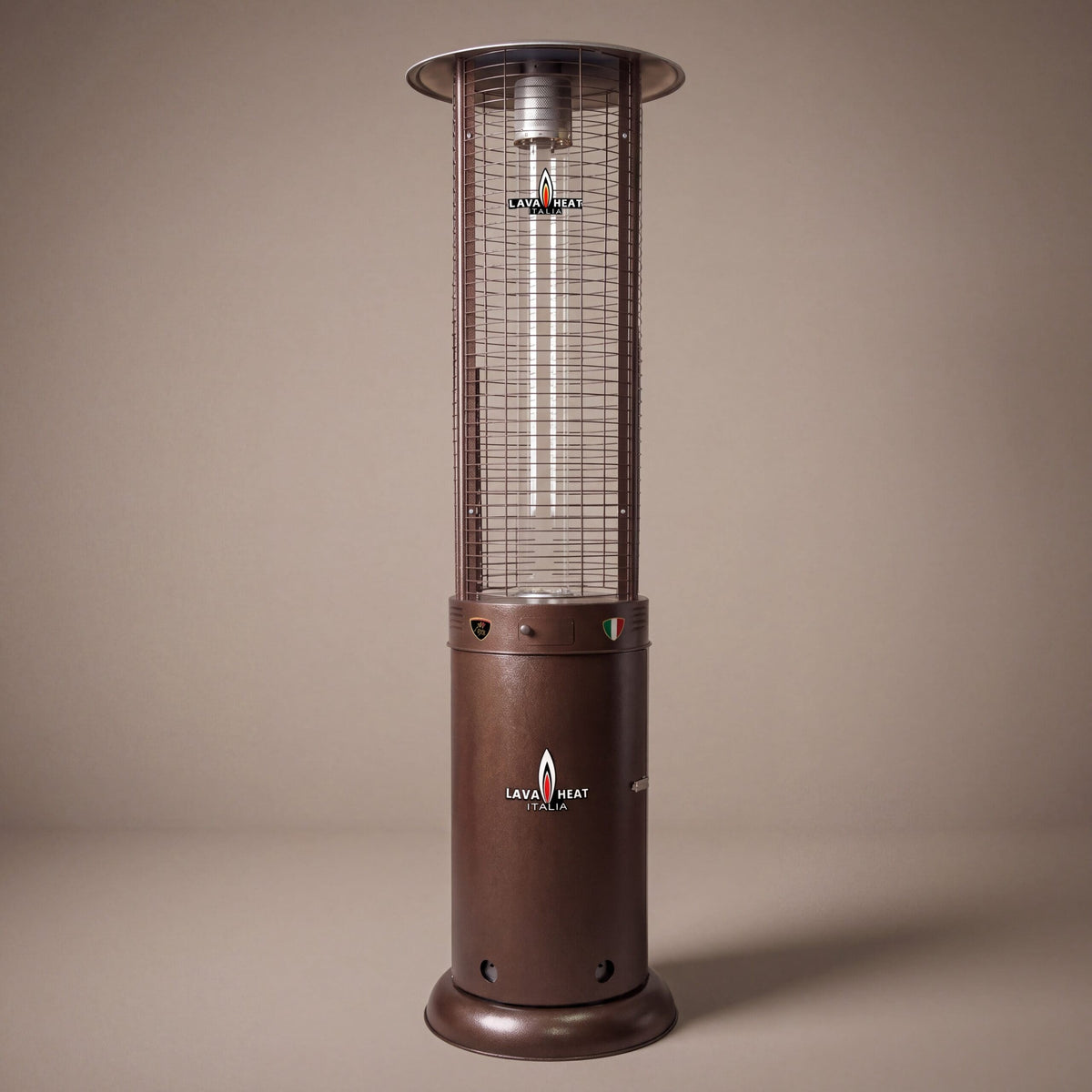 Lava Heat Italia Opus patio heater in Heritage Bronze – product view