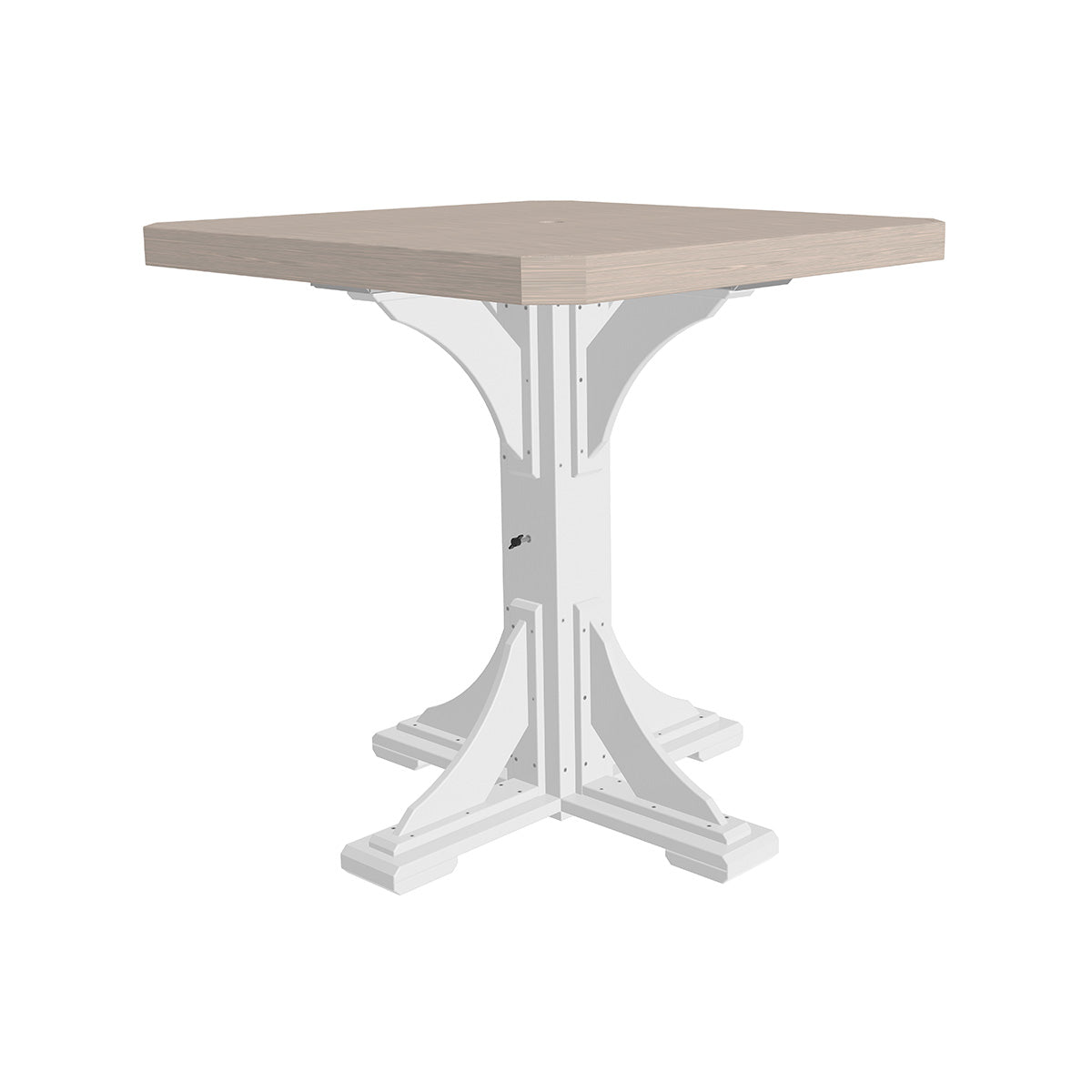 LuxCraft 41″ Square Table - P41ST