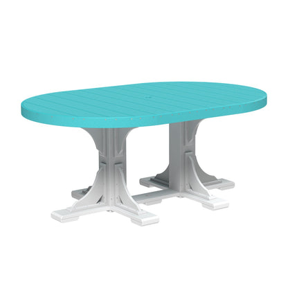 LuxCraft 4′ x 6′ Oval Table - P46OT