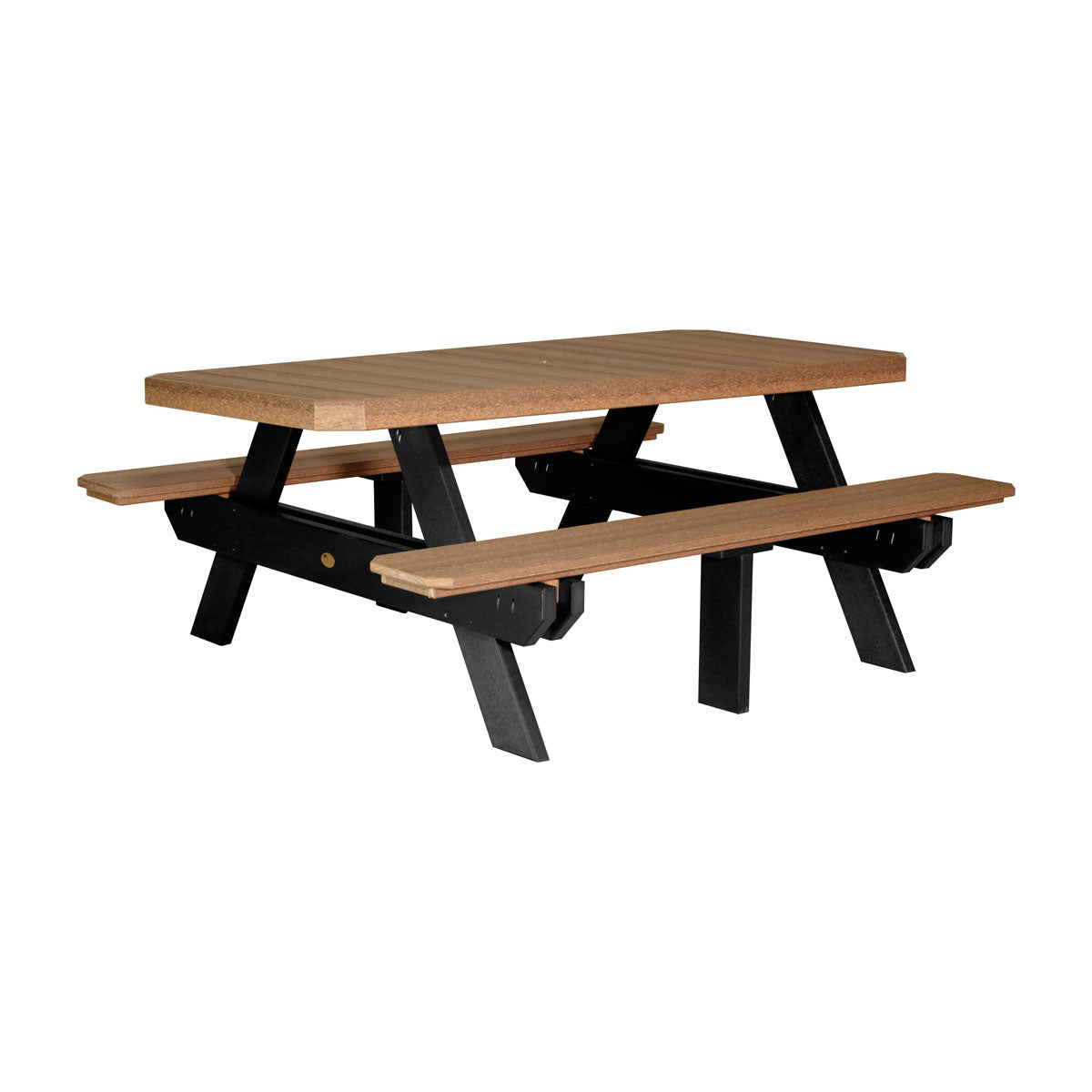 LuxCraft 6′ Rectangular Picnic Table - P6RPT