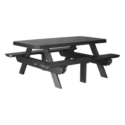 LuxCraft 6′ Rectangular Picnic Table - P6RPT