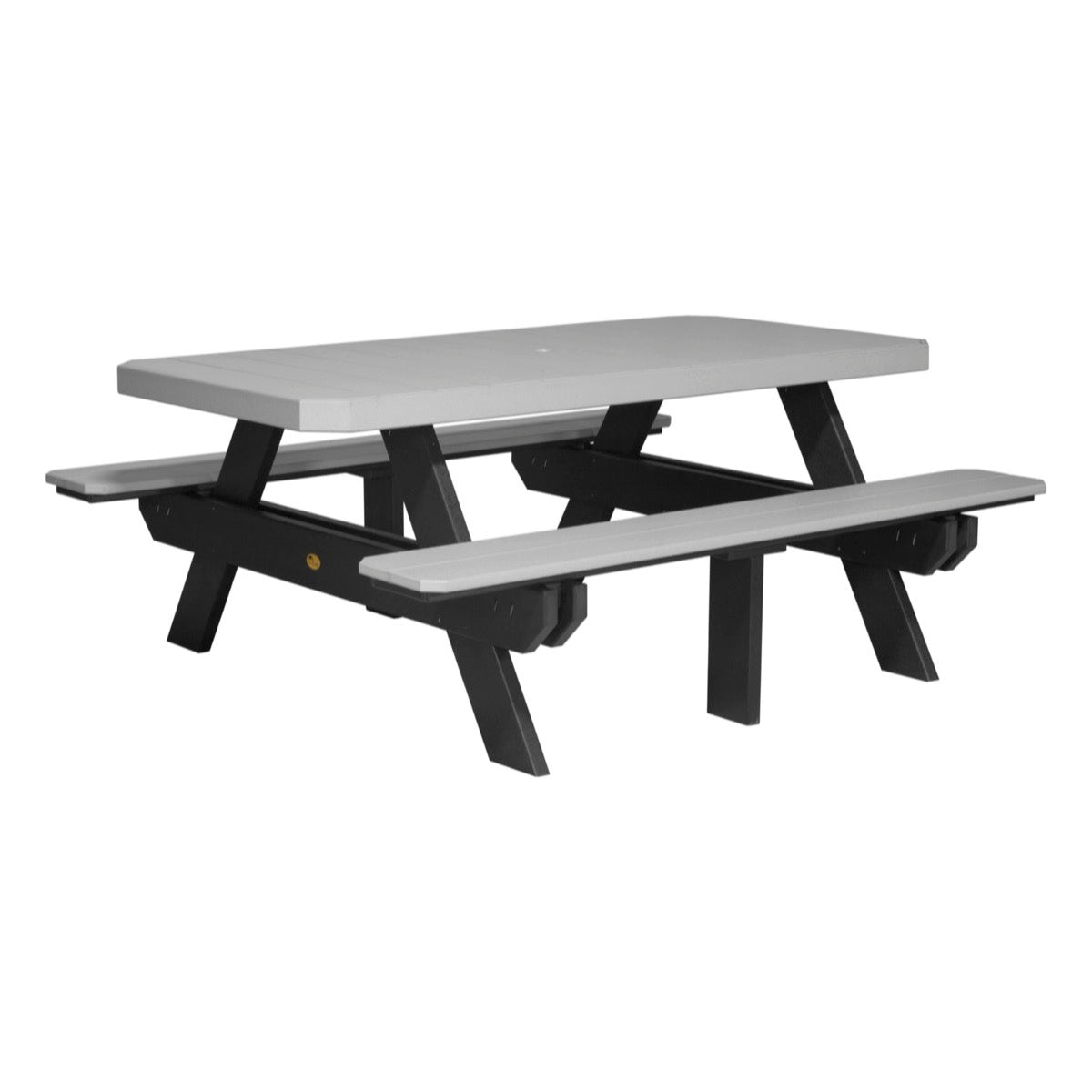 LuxCraft 6′ Rectangular Picnic Table - P6RPT