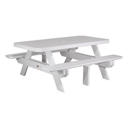 LuxCraft 6′ Rectangular Picnic Table - P6RPT