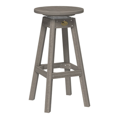 LuxCraft Bar Stool - PBS - Coastal Gray