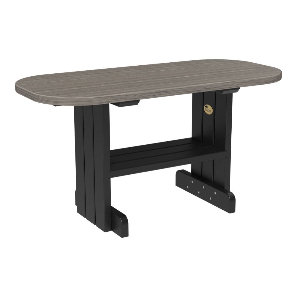 LuxCraft Coffee Table - PCT - Coastal Gray / Black