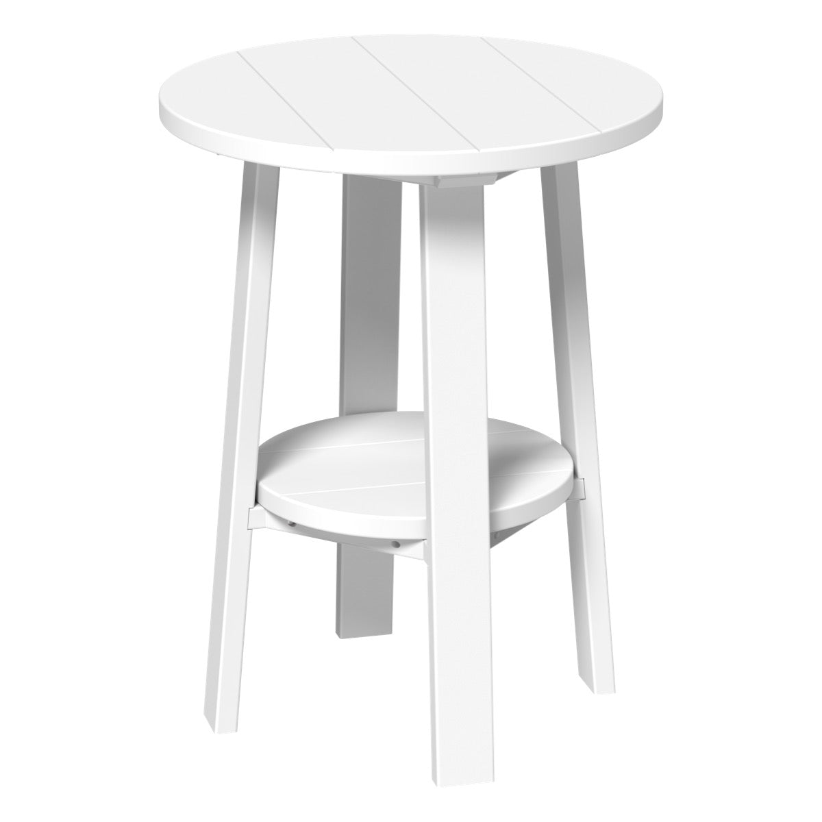 LuxCraft Deluxe End Table 28″ - PDET28 - White