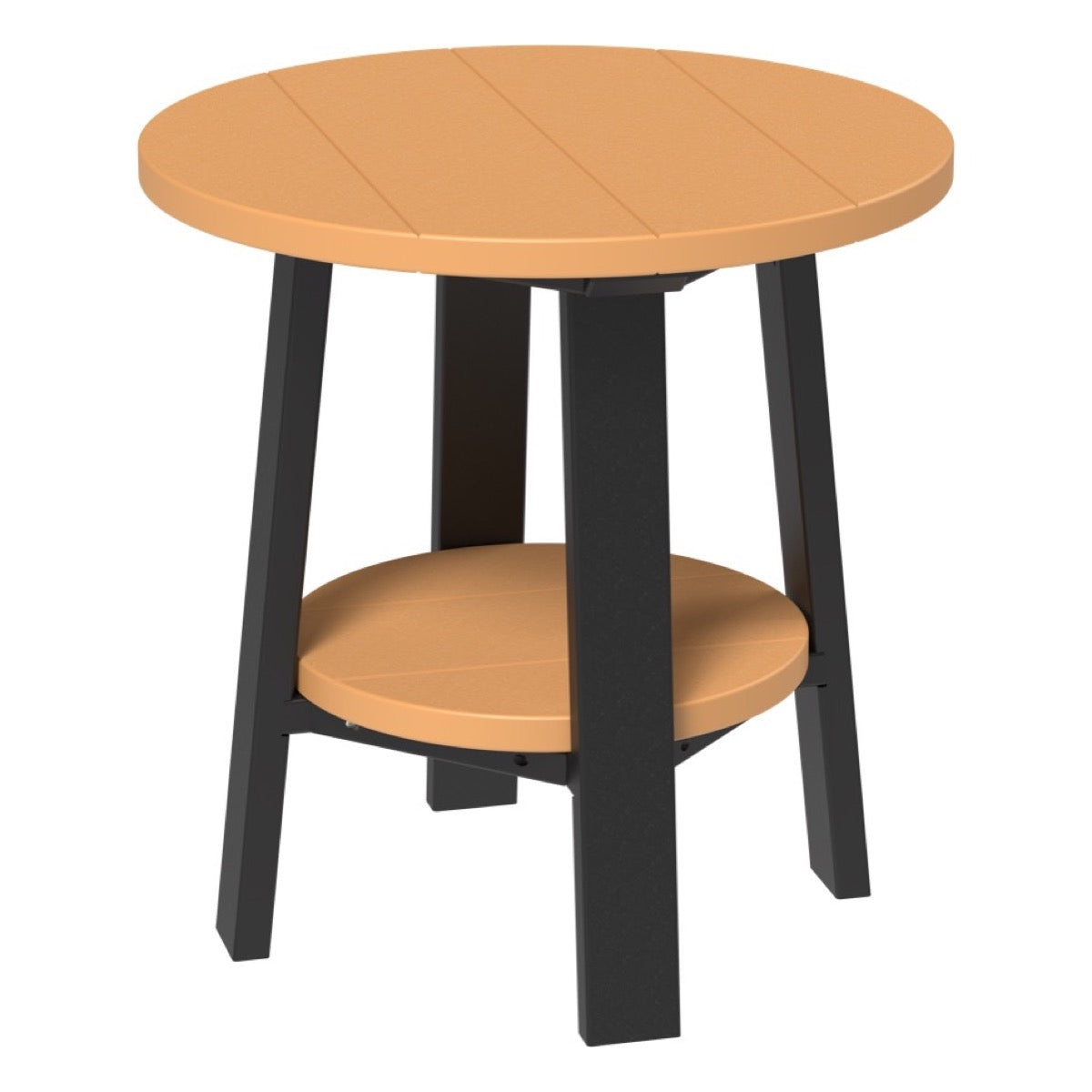 LuxCraft Deluxe End Table - PDET - Cedar / Black