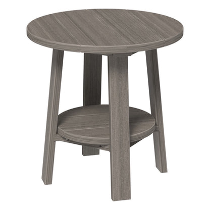 LuxCraft Deluxe End Table - PDET - Coastal Gray