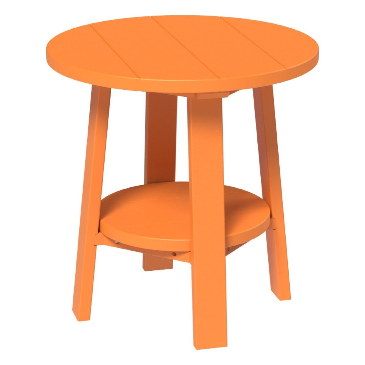 LuxCraft Deluxe End Table - PDET - Tangerine