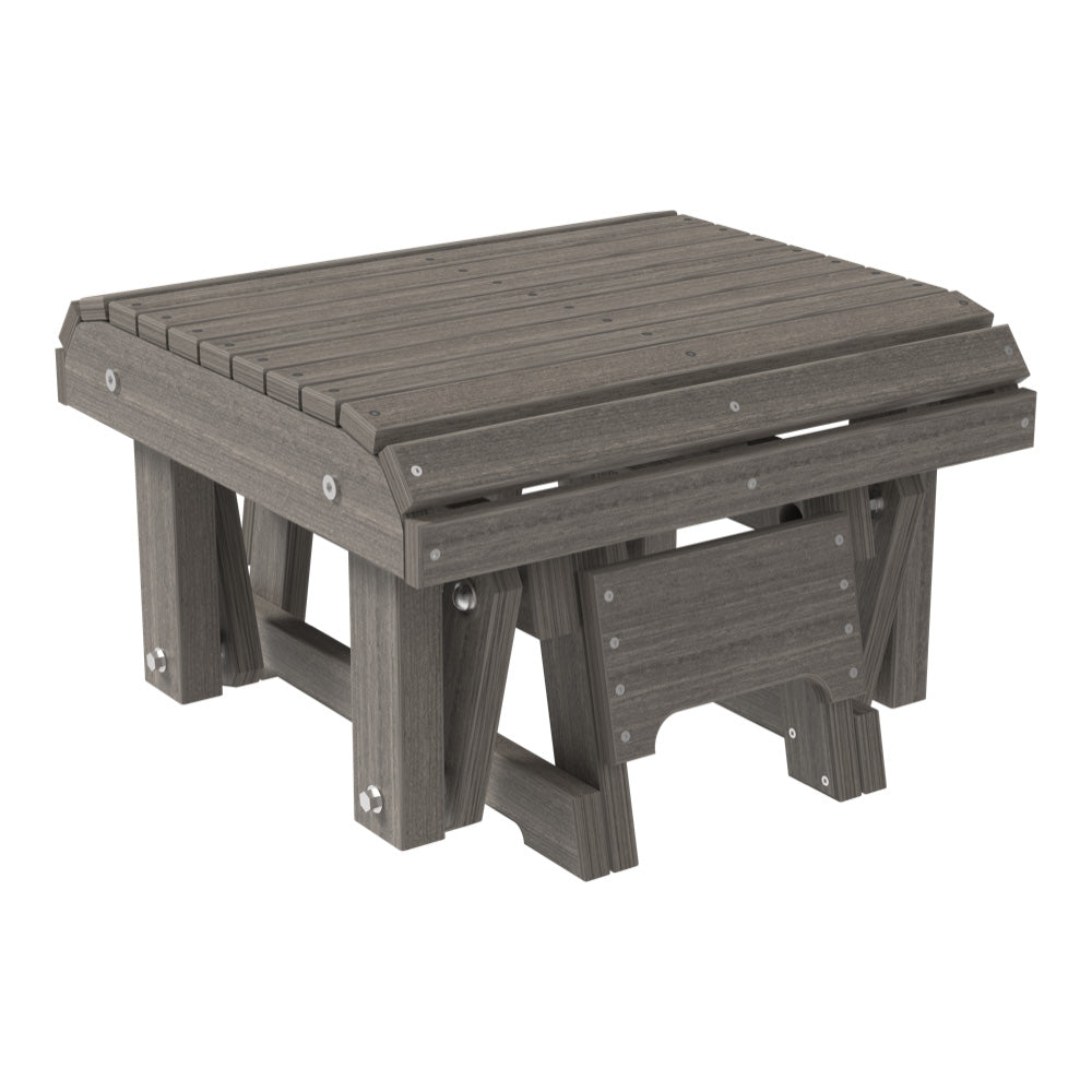 LuxCraft Glider Footrest - PGF - Coastal Gray