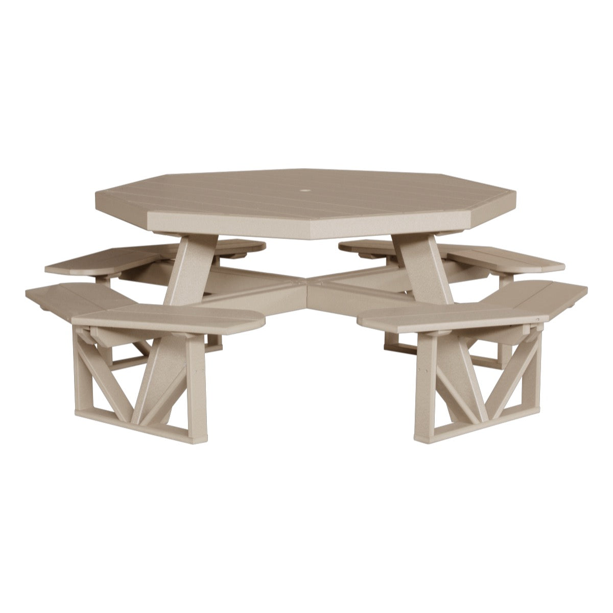 LuxCraft Octagon Picnic Table - POPT