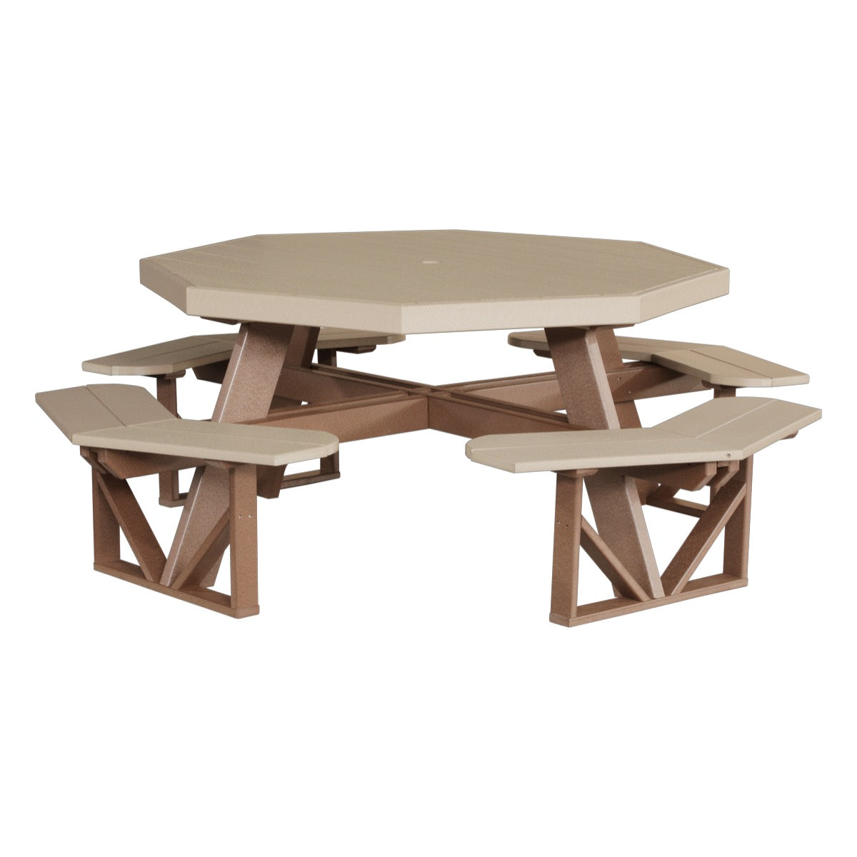 LuxCraft Octagon Picnic Table - POPT