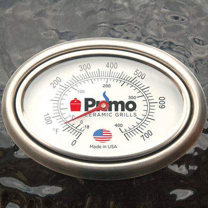 Primo XL 400 Oval Charcoal Ceramic Kamado Grill 778 Thermometer