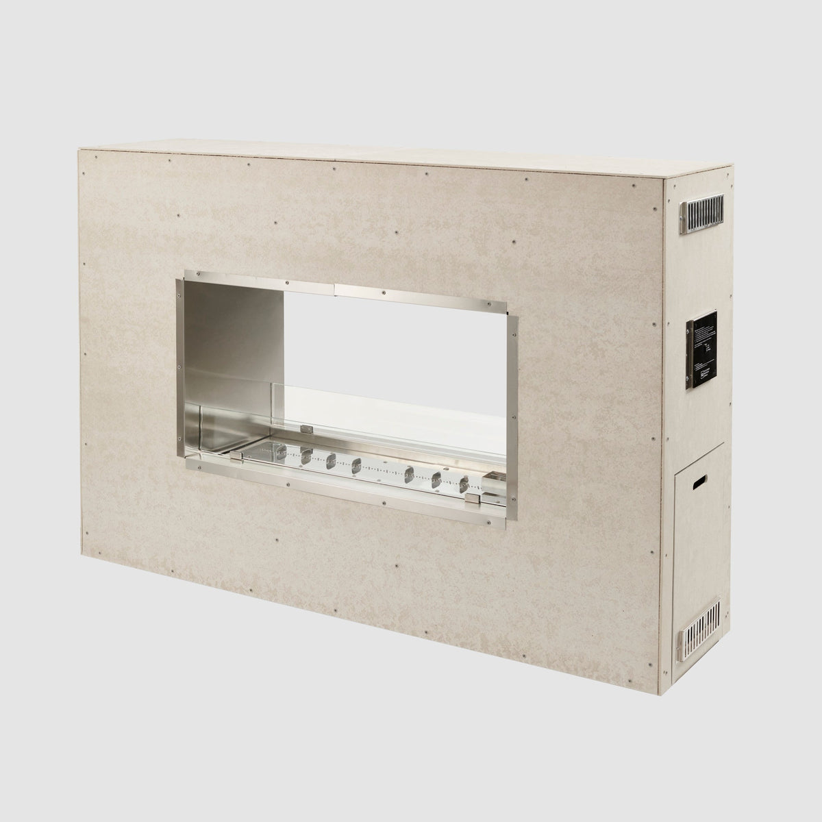 Outdoor GreatRoom 40-Inch See-Through Ready-to-Finish Outdoor Natural Gas Fireplace with Electronic Ignition - RSTL-40DNG - image 2