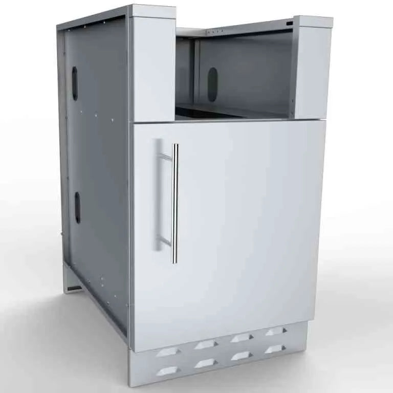 Sunstone 20" Appliance Base Cabinet w/Right Swing Door - SAC20CSDR - Angled View
