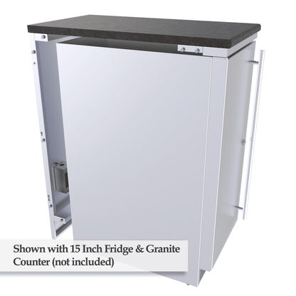 Sunstone  4″ Combo Left & Right Appliance Partition Panels Package – SCC4SPEL & SCC4SPER - Angled View