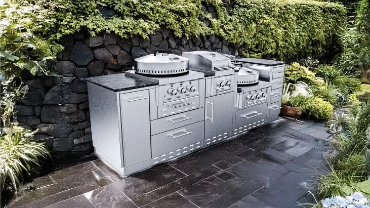 THE TEXCAJUN 9FT Outdoor Cabinet Cajun Specialty Island Package – SCPTEXCAJUN9 - Lifestye