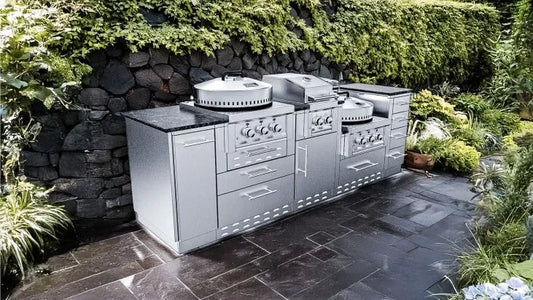 THE TEXCAJUN 9FT Outdoor Cabinet Cajun Specialty Island Package – SCPTEXCAJUN9 - Lifestye