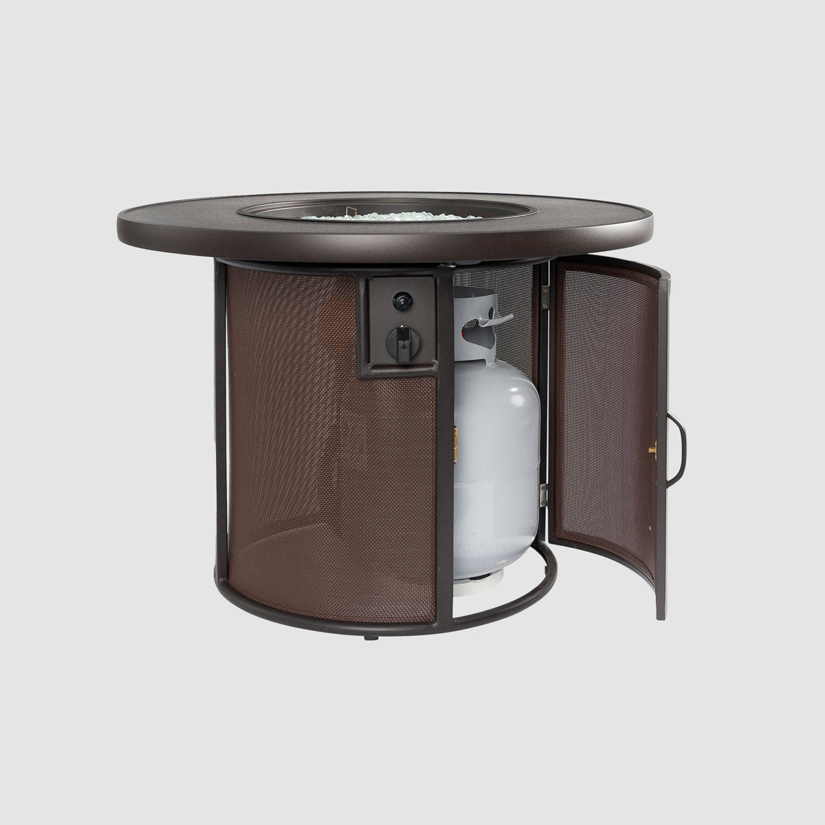Outdoor GreatRoom Stonefire 32-Inch Round Gas Fire Pit Table - SF-32-K - image 4