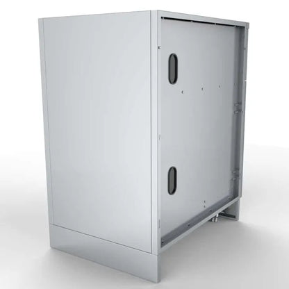 Sunstone 20″ Appliance Cabinet for UpTo 14-1/2 In. Cut-Out Width Appliance or BarStation w/Left Swing Door – SAC20CSDL - Angled Back View