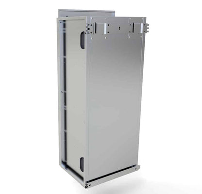 Sunstone 18″ Full Height Right Swing Door Cabinet – SWC18FSDR - Back Angled