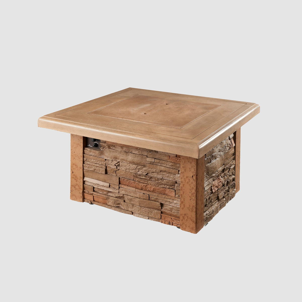 Outdoor GreatRoom Sierra Square Fire Pit Table - SIERRA-2424-M-K - image 3