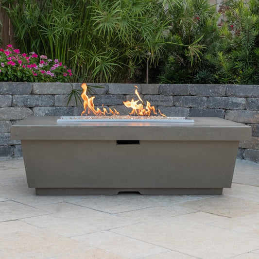 American Fyre Designs Contempo 52 Inch Rectangular Fire Pit Table 783-SM-11-M4C, photo 1