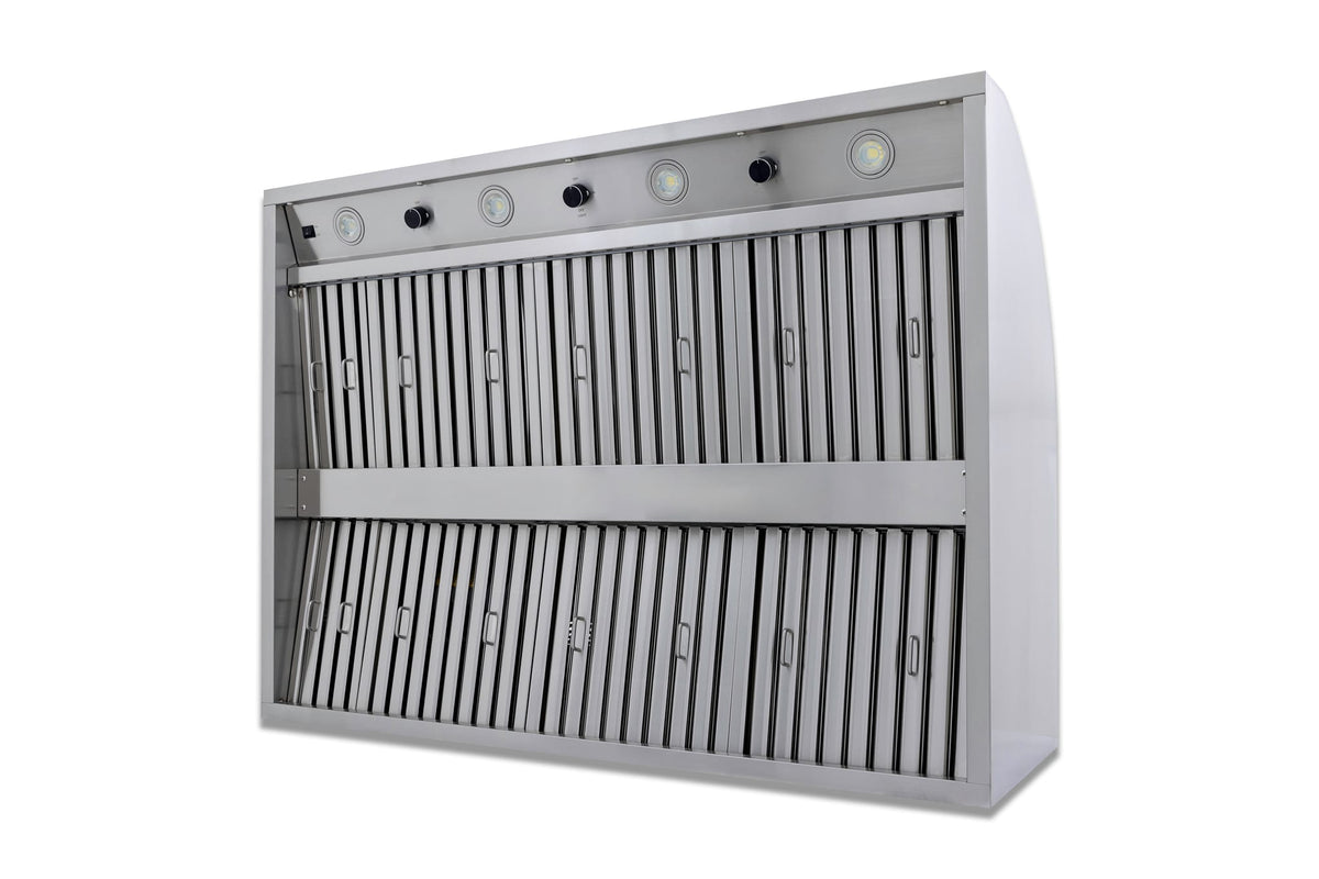 Blaze 48-Inch Stainless Steel Vent Hood - 2000 CFM, view 4