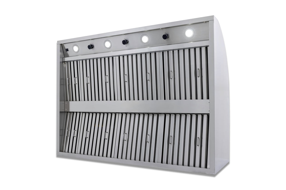 Blaze 48-Inch Stainless Steel Vent Hood - 2000 CFM, view 3