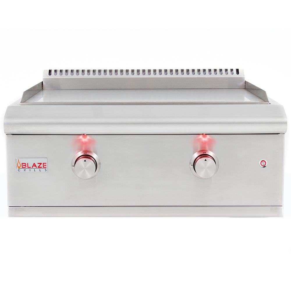 Blaze Premium LTE 30-Inch Built-In Griddle With Lights, view 2