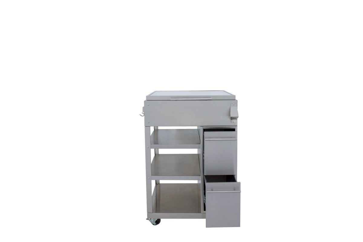 Blaze LTE+ 360 prep cart, drawer pulled out