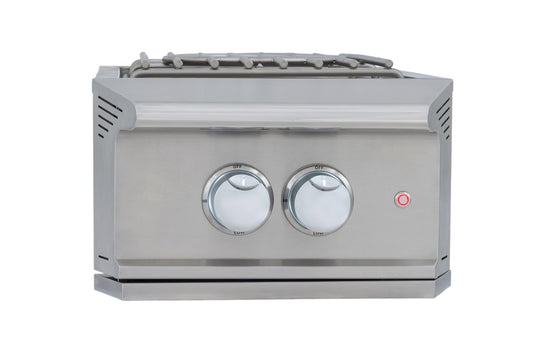 Blaze LTE PRO built-in power burner, front view
