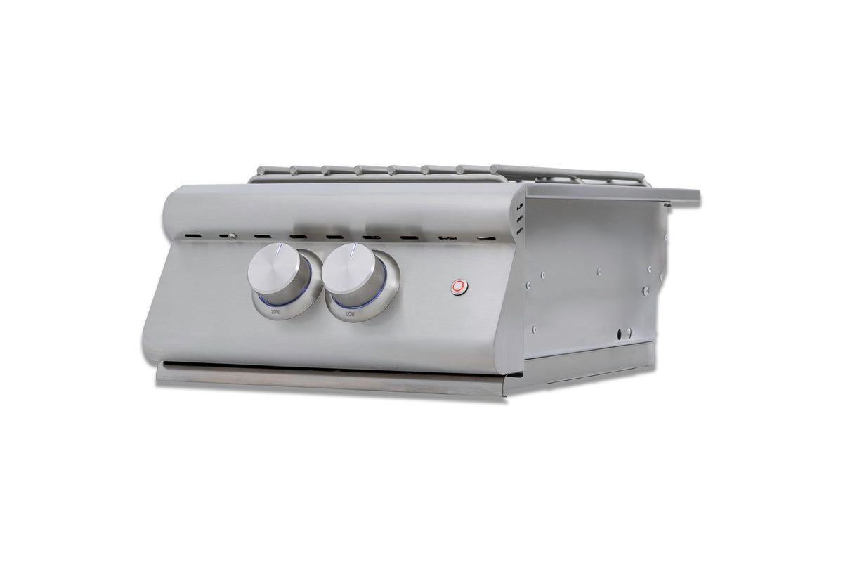 Blaze Premium LTE+ Built-In High Performance Power Burner W/ Wok Ring & Stainless Steel Lid, view 2