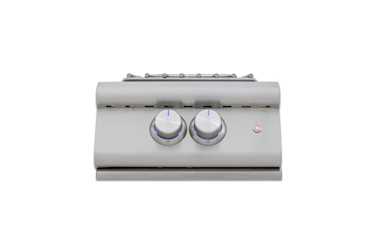 Blaze Premium LTE+ Built-In High Performance Power Burner W/ Wok Ring & Stainless Steel Lid, view 3