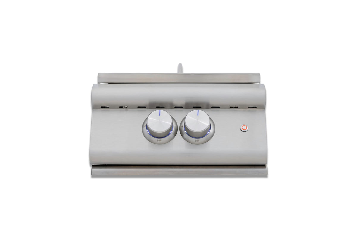 Blaze Premium LTE+ Built-In High Performance Power Burner W/ Wok Ring & Stainless Steel Lid, view 4
