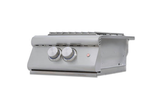 Blaze Premium LTE+ Built-In High Performance Power Burner W/ Wok Ring & Stainless Steel Lid