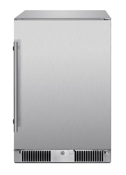 Blaze 20-inch 4.3 cu. ft. outdoor rated compact refrigerator, front view, door closed