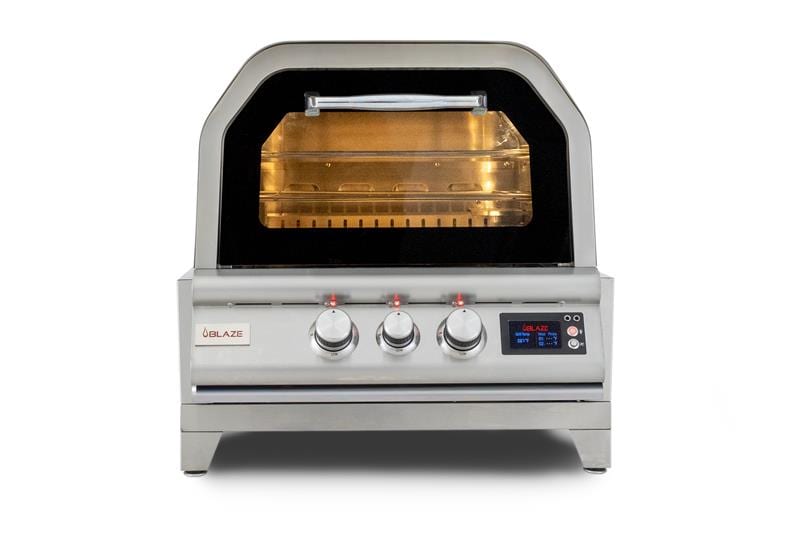 Blaze 26-Inch Built-In Outdoor Pizza Oven W/ Rotisserie