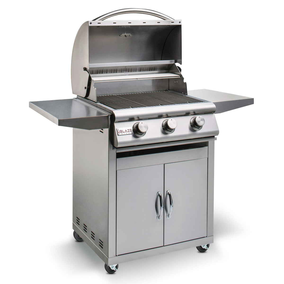 Blaze Prelude LBM 25-Inch 3-Burner Grill BLZ-3LBM+ BLZ-3-CART-SC, view 3