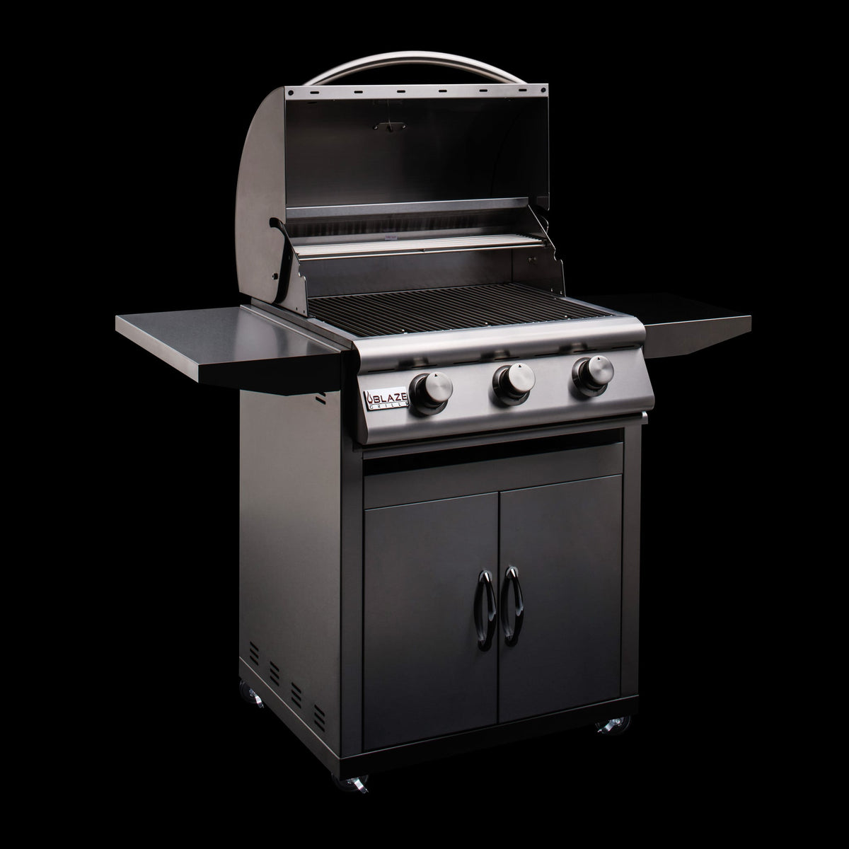 Blaze Prelude LBM 25-Inch 3-Burner Grill BLZ-3LBM+ BLZ-3-CART-SC, view 12