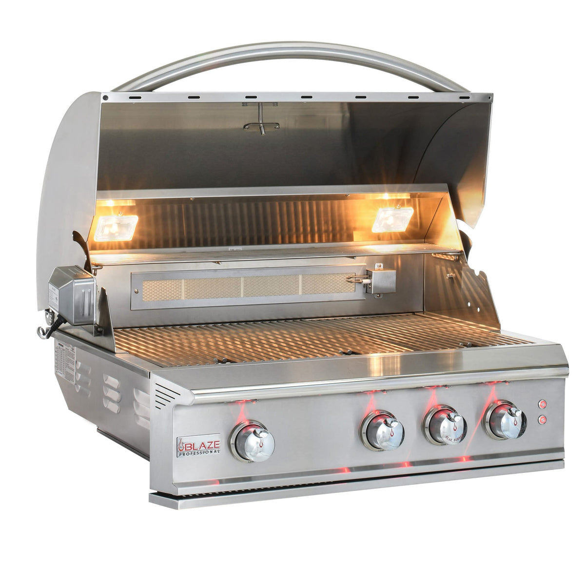Blaze 34-Inch Pro 3 burner Infrared w/Cart SKU BLZ-3PRO + BLZ-3PRO-CART-LTSC, view 6