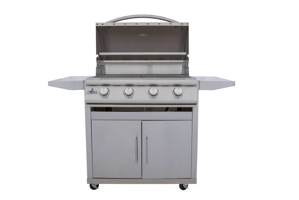 Blaze BCM 32-Inch 4-Burner Built-In Gas Grill - BLZ-4BCM+ BLZ-4-CART-SC, view 2