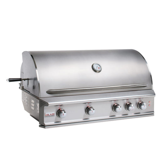 Blaze Professional LUX 44-Inch 4-Burner Built-In Gas Grill With Rear Infrared Burner