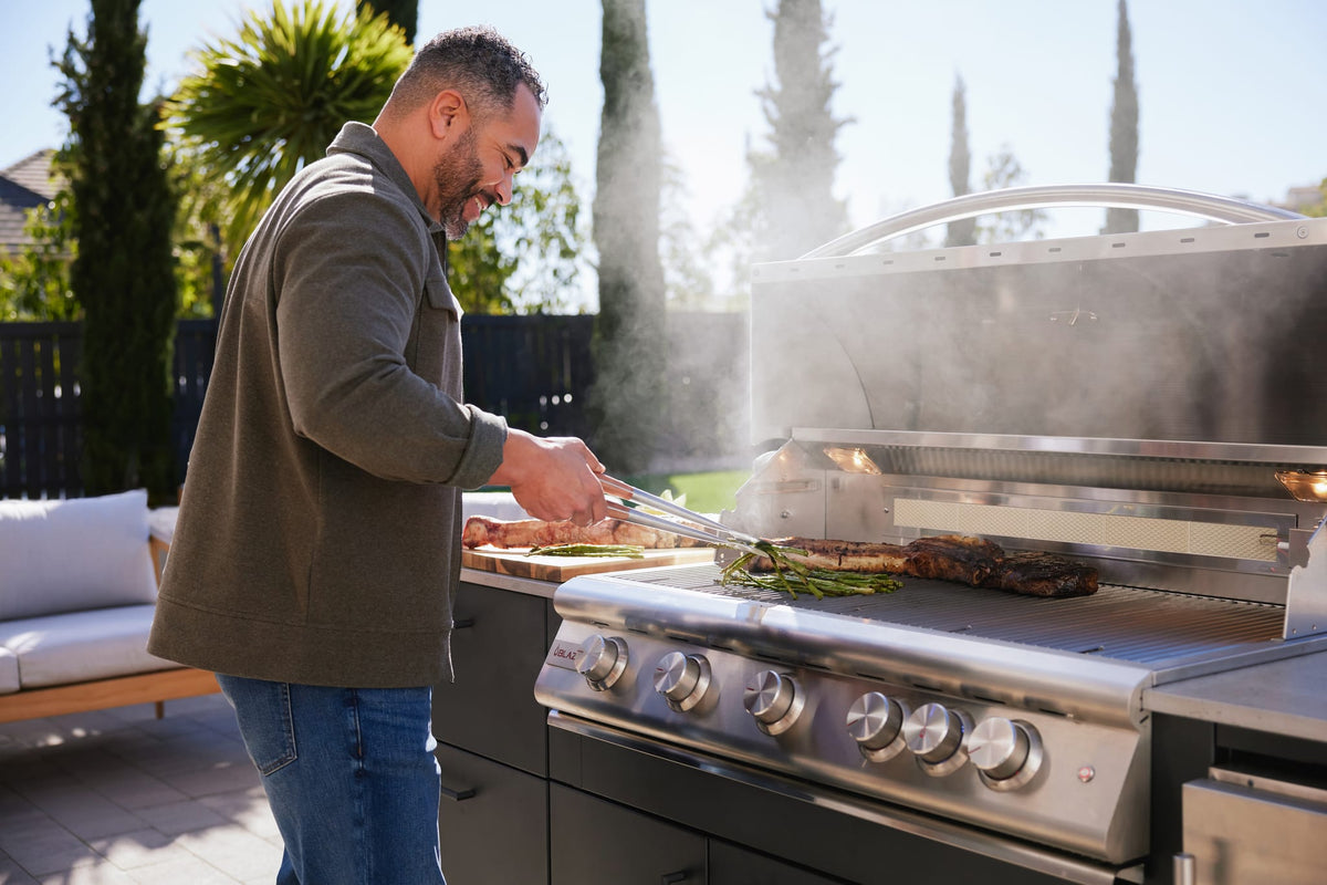 Blaze Premium LTE+ 40-Inch 5-Burner Gas Grill W/ Rear Infrared Burner & Lift-Assist Hood -BLZ-5LTE3+ BLZ-5-CART-SC, view 9