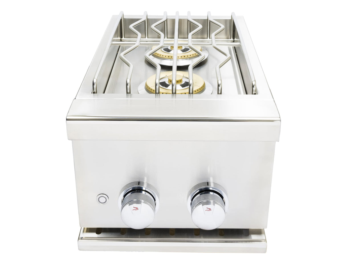 Bonfire Built-in Prime Double Side Burner For Kitchen CBAPDSB, studio 1 of 2
