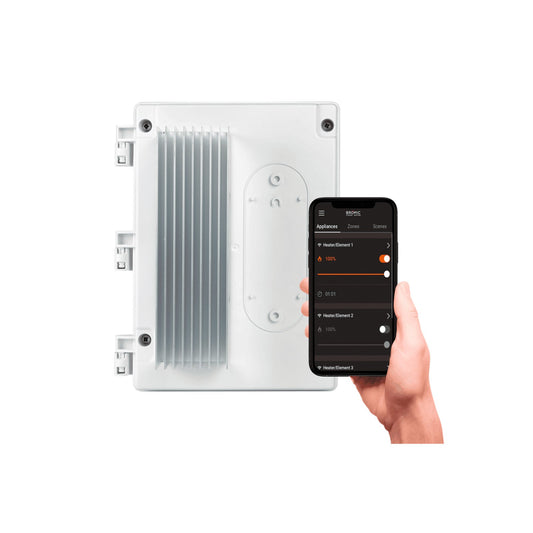Bromic Affinity Dimmer 1 channel controller with the Bromic Heating app