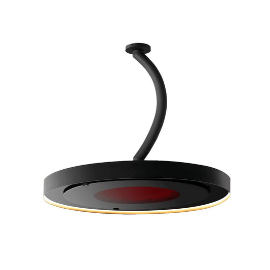 Bromic Eclipse heater on the curved 24 in. pole